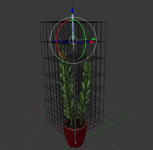 rigged Indoor plant preview image